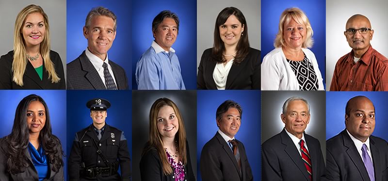 Collage of professional headshots